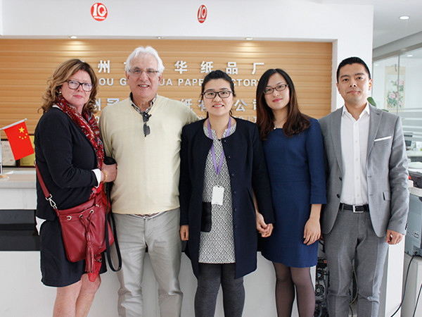 盈彩网加拿大客户来访